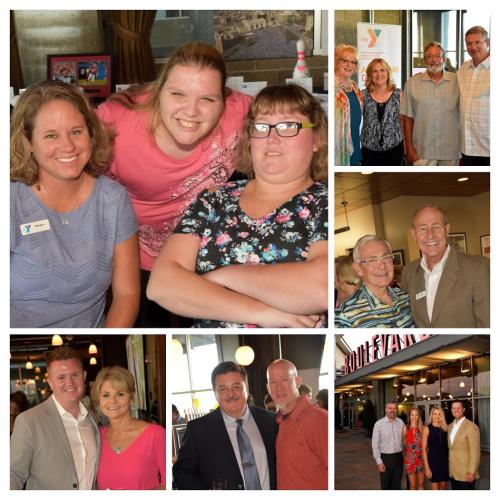 Photo collage from the 12th annual Cheers for Challenger event